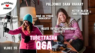 MILLAISTA ON TYÖ TUBETTAJANA? - NÄIN SYNTYIVÄT SODANKYLÄVIDEOT! #vaihtovuosisodankylässä vlogi 55