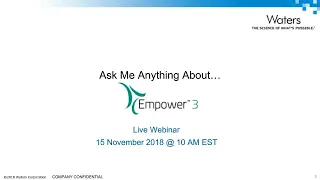 Empower Tips Webinar | Ask Me Anything About Empower Software