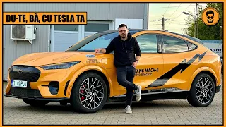 DU-TE, BĂ, CU TESLA TA! Noul MUSTANG MACH-E GT cu 860 Nm m-a lăsat MASCĂ