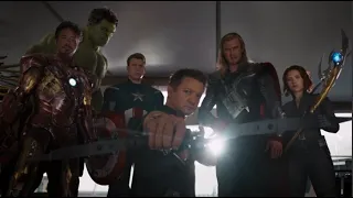 The Avengers 2012 - All Avengers & Alien Army vs LOKI Fight Scene and Best Scenes