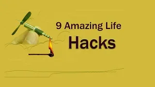 Awesome 9 Life Hacks. Solution Tube