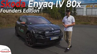 Škoda Enyaq IV 80x Founders Edition | The most exclusive Enyaq Edition | How good is it? | 903/1895