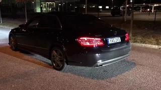 Mercedes E500 E550 V8 Biturbo Sound