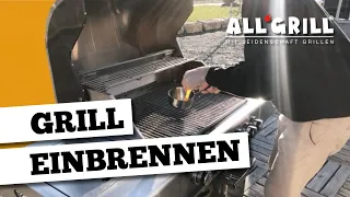 GRILL EINBRENNEN UND PATINA ERSTELLEN | ALL'GRILL