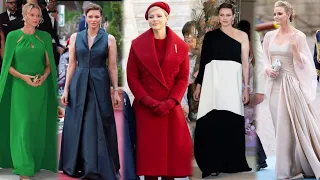 The Most Iconic Dresses Of Princess Charlene Of Monaco | Princess Charlene Dressing Sense