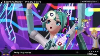 Hatsune Miku: Project DIVA X - Beginning Medley - Primary Colours (Extreme)