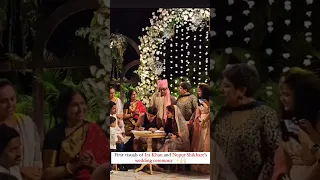 Very Simple Heart Touching Wedding Ceremony of Amir Khan's daughter Ira Khan and Nupur Shikhare.