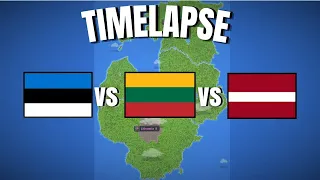 3 Nations FIGHT for the BALTICS | WorldBox Timelapse