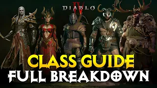 Diablo 4 - ULTIMATE CLASS GUIDE - EVERYTHING YOU NEED TO KNOW (한/ES - CC)