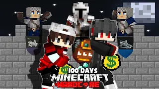 KienRic Sinh Tồn 100 Ngày Trong Minecraft SIÊU TRỘM THỜI TRUNG CỔ Siêu Khó cùng KiraMC !!
