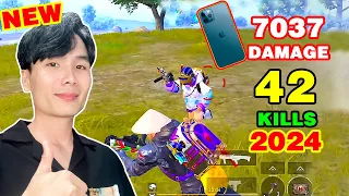 Solo Squad 42 KILLS - Lập Kỷ Lục 7037 Damage Trên Điện Thoại [PUBG Mobile]