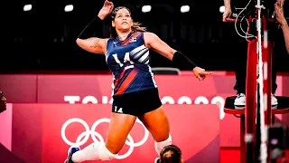 Amazing Volleyball Player - Prisilla Rivera | Best Spikes VNL 2021 (HD) Size Doesn't Metter !!!