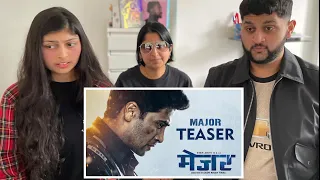 MAJOR Teaser | Adivi Sesh | Sobhita | Saiee Manjrekar | Mahesh Babu | Sashi Tikka [🇬🇧REACTION] 🤯