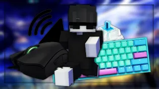 Bedwars Keyboard and Mouse Sounds ASMR - v46 w/ (250 FPS) Razer Deathadder and Blue Switches