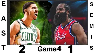 NBA Game 4 🏀 Philadelphia  76ers vs Boston Celtics 🏀 NBA 2K23 GAMEPLAY [PS5 UHD] #nbaplayoffs