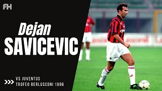 Dejan Savicevic ● Skills ● AC Milan 1-0 Juventus ● Trofeo Berlusconi 1996