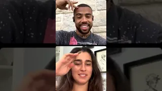 Lauren Jauregui with Vic Mensa talking about Mental Health for “The Mental Health Coalition“