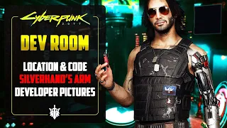 Secret Room Location & Code in Cyberpunk 2077 | Silverhand's Arm Easter Egg & Developers Slideshow