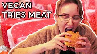 Vegan Eating Meat For The First Time in 8 Years