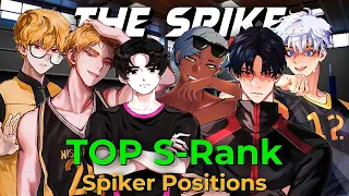 The Spike Volleyball !! 3x3 !! Top S-Rank ( All Spiker Positions ) !! The Spike 3.1.2