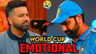 Rohit Sharma Emotional About The World Cup Loss 😭 | India vs Australia | #worldcup #india #rohit