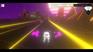 Игра, с которой ты не боишься авторских прав (Music Racer). Недо-Retrowave game