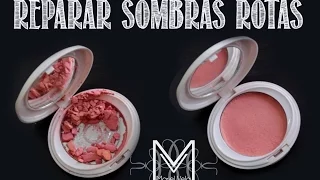 Cómo reparar sombras rotas / How to fix broken eyeshadows