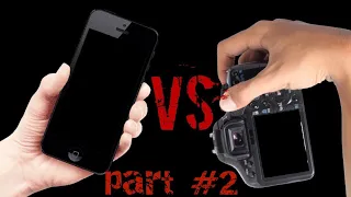 5 причин того, что съёмка на смартфон - фигня. Смартфон vs фотокамера. Часть #2. Подкаст