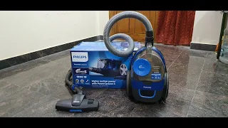 Philips PowerPro FC9352/01 Compact Bagless Vacuum Cleaner (Blue) Review in Tamil