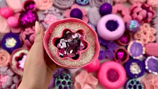 Very satisfying ASMR Video | Crushing soap boxes with glitter and starch | Clay cracking