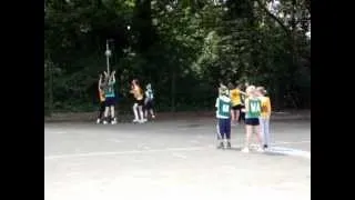 Netball : Jamaica v Spain : Sports Day 2012 @ Bishops Down Primary School, Tunbridge Wells