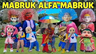 ONDEL ONDEL FEAT BADUT ULANG TAHUN DAN BADUT LUCU - MABRUK ALFA MABRUK VERSI ONDEL ONDEL BETAWI