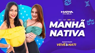MANHÂ NATIVA NO AR 🔴- VEVÊ E NATI 💜- 15-06
