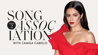 Camila Cabello is Back For Round 2 of Song Association, Sings Doja Cat & "Don't Go Yet" | ELLE