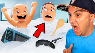 My Baby FILLED The House With Snow! | Who's Your Daddy