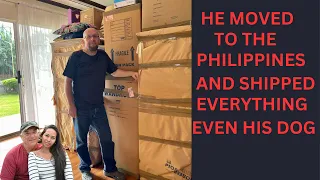 He Brought Everything *but* The Kitchen Sink To The Philippines!