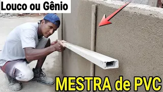 Essa é a forma Mais fácil de Rebocar uma Parede,,,Venha Aprender Comigo!!