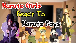 Naruto Girls React To Naruto Boys