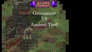 Stoneshard lv9 Pure geomancer vs Ancient Troll 0.6.0.17