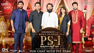 Fun Chat with Ponniyin Selvan Team - Kannada | Vikram | Karthi | Jayam Ravi | Aishwarya Lekshmi