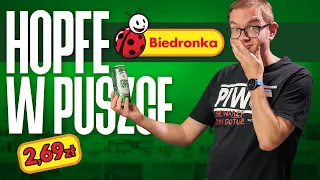 Hopfe Pilsner puszka - Oettinger dla sieci Biedronka