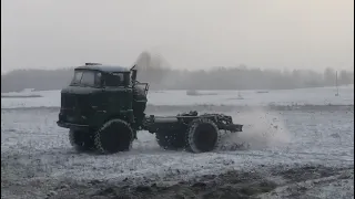 Ifa W50 LA/A 6VD Turbo, winter fun.