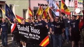 Rudolf Hess exhumed to deter neo-Nazi pilgrims