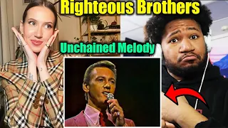 FIRST TIME HEARING Righteous Brothers - Unchained Melody LIVE (1965) REACTION