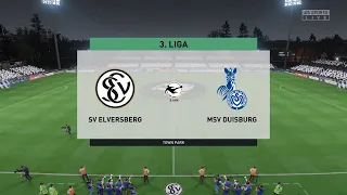 FIFA 23 | SV Elversberg vs MSV Duisburg - 3. Liga | Gameplay