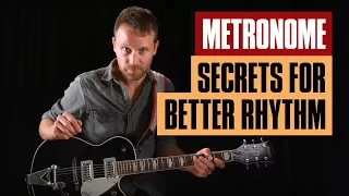 How to Use a Metronome for Better Rhythm | Beginner Guitar Lesson | Guitar Tricks