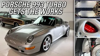 Porsche 993 Turbo get THE WORKS! Dry Ice Cleaning, PPF, Ceramic Coating, & MORE