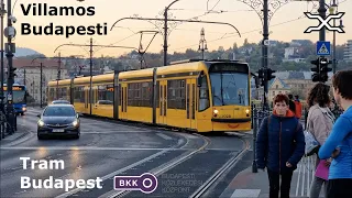 Tram Budapest | Villamos Budapesti | BKK | Hungary | Magyarország