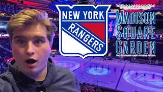 Matinee Madness! Stadium Vlog #22- New York Rangers | Madison Square Garden