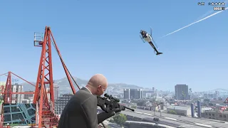 GTA 5 - Assassination Of The Cartel Members + Six Star Escape